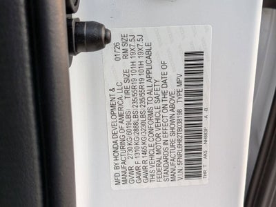 2026 Honda Odyssey Touring