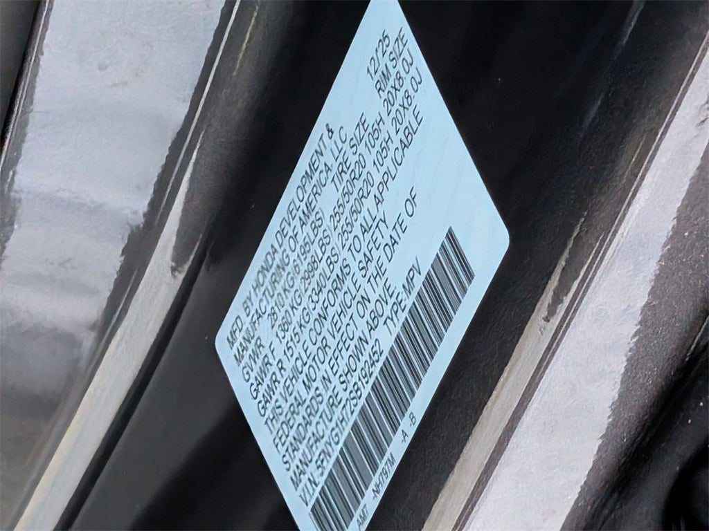 2025 Honda Pilot Touring