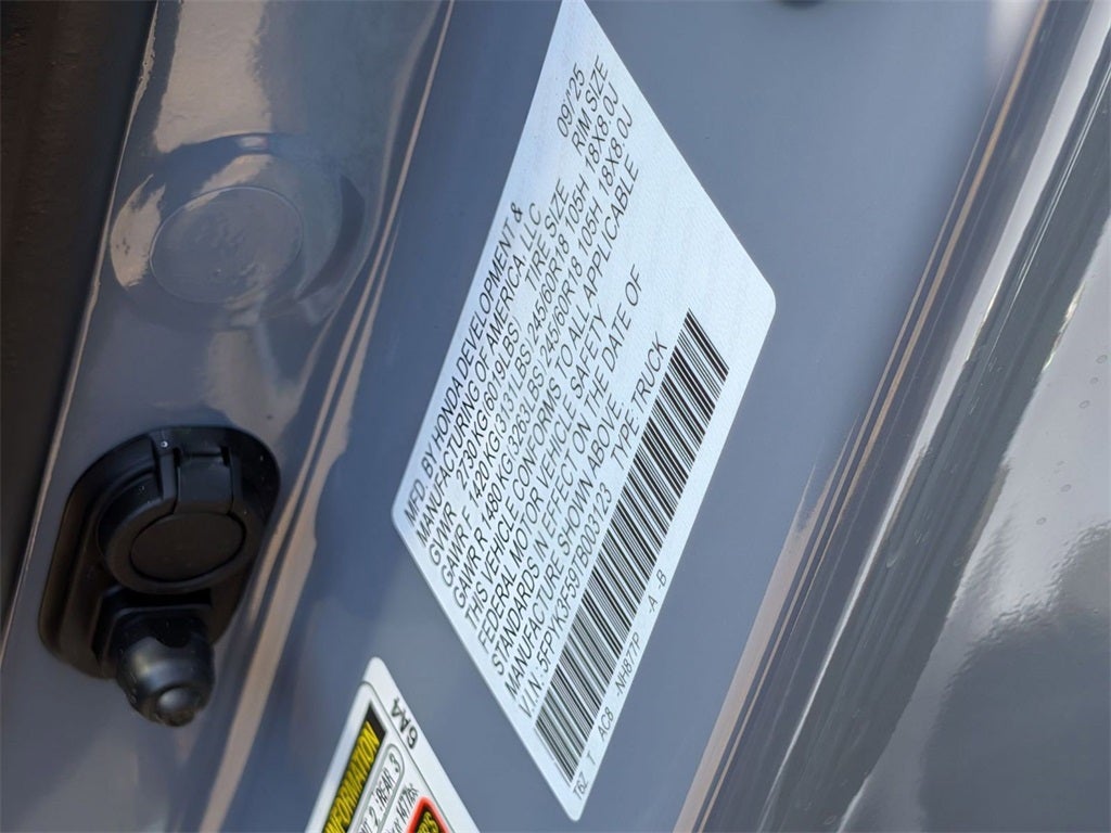 2026 Honda Ridgeline RTL