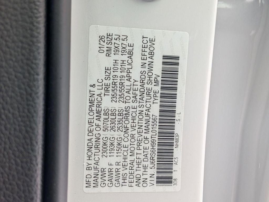 2026 Honda CR-V Hybrid Sport Touring