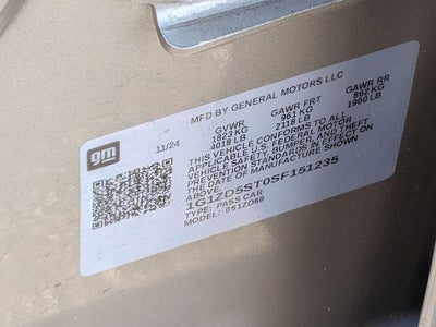 2025 Chevrolet Malibu LT 1LT