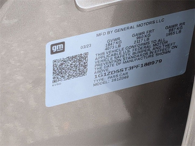 2023 Chevrolet Malibu LT 1LT