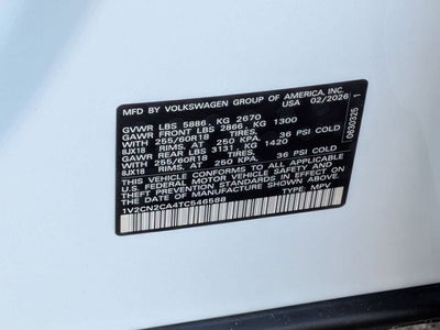 2026 Volkswagen Atlas 2.0T Peak Edition