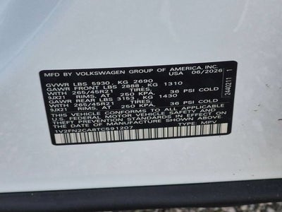 2026 Volkswagen Atlas 2.0T SEL Premium R-Line