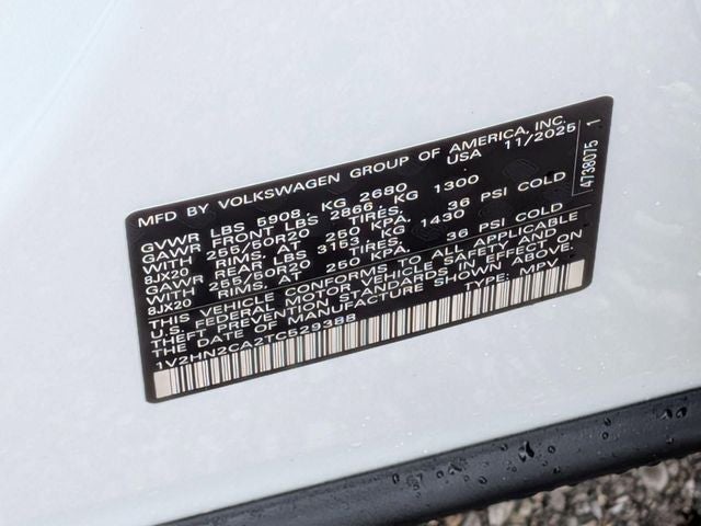 2026 Volkswagen Atlas 2.0T SE w/Technology