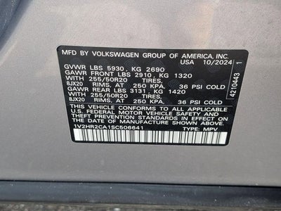 2025 Volkswagen Atlas 2.0T SE w/Technology