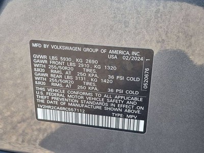 2024 Volkswagen Atlas 2.0T SE w/Technology