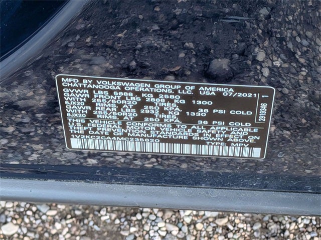 2021 Volkswagen Atlas Cross Sport 2.0T SE w/Technology