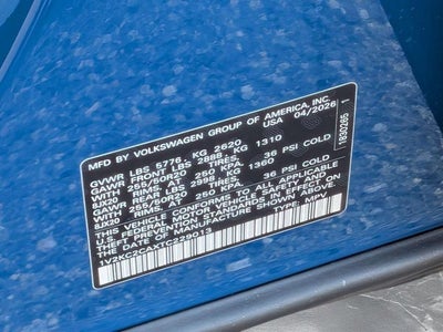 2026 Volkswagen Atlas Cross Sport 2.0T SE w/Technology