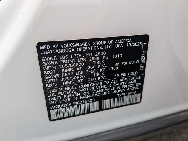 2024 Volkswagen Atlas Cross Sport 2.0T SE w/Technology