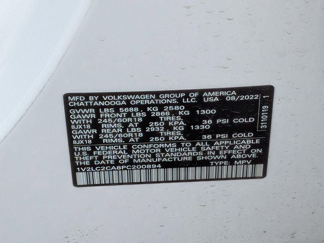 2023 Volkswagen Atlas Cross Sport 2.0T SE