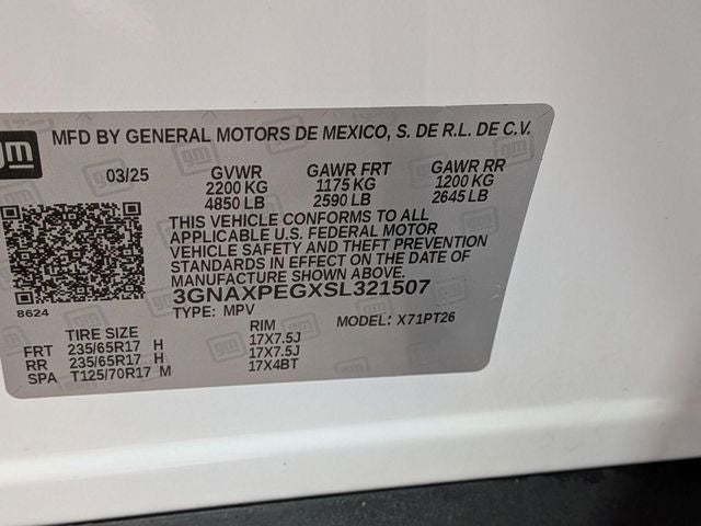2025 Chevrolet Equinox LT