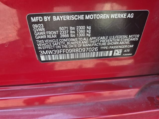 2024 BMW 3 Series 330e iPerformance