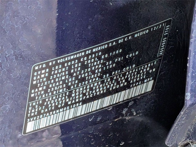 2022 Volkswagen Tiguan 2.0T SE