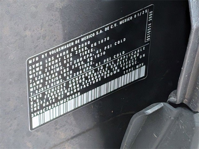 2025 Volkswagen Taos 1.5T S