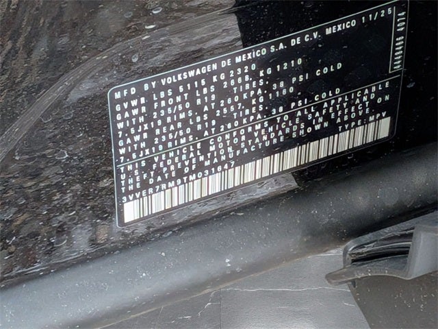 2026 Volkswagen Tiguan 2.0T SE