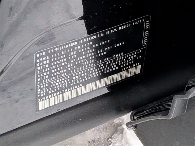 2026 Volkswagen Tiguan 2.0T SE