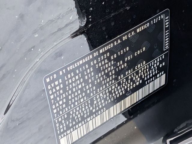 2026 Volkswagen Tiguan 2.0T SE