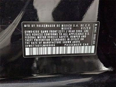 2020 Volkswagen Golf GTI 2.0T SE