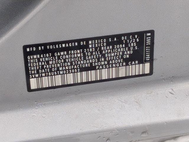 2026 Volkswagen Jetta 1.5T SE