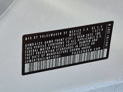 2020 Volkswagen Jetta SEL