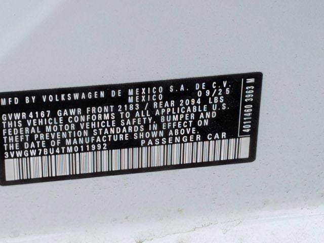 2026 Volkswagen Jetta 1.5T SEL