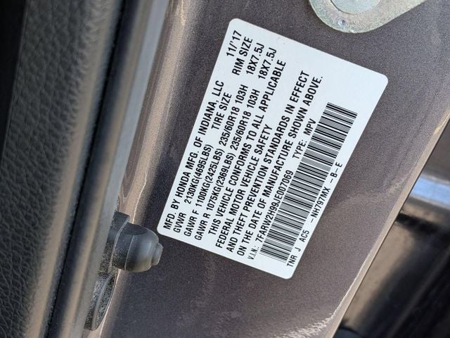 2018 Honda CR-V Touring