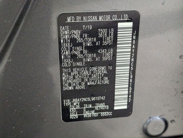 2020 Nissan Armada SV