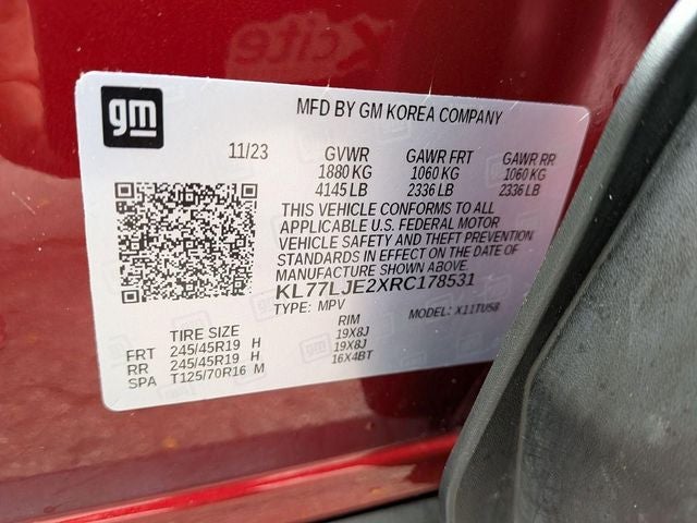 2024 Chevrolet Trax 2RS