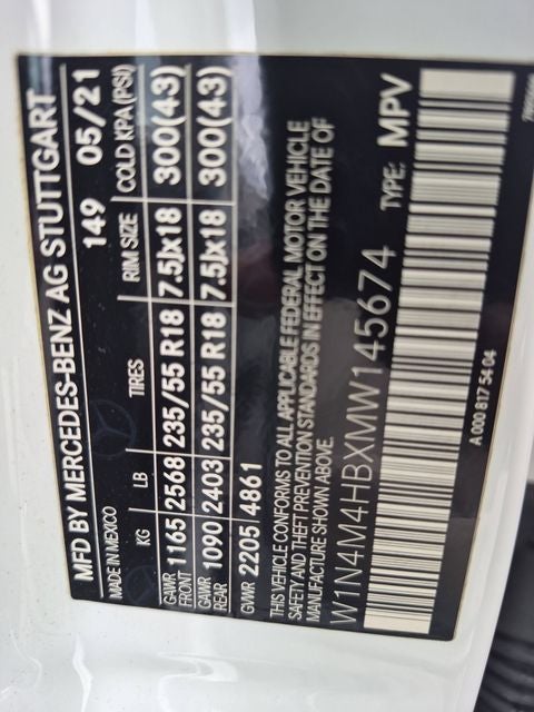 2021 Mercedes-Benz GLB GLB 250 4MATIC®