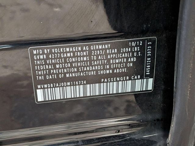 2013 Volkswagen Golf 2.5L