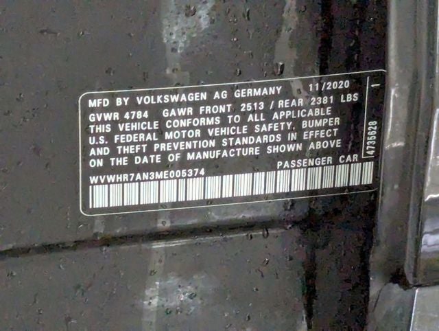 2021 Volkswagen Arteon 2.0T SEL R-Line