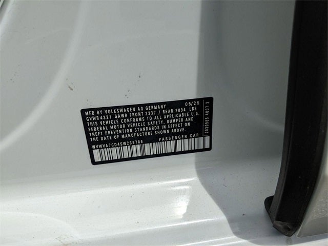 2025 Volkswagen Golf GTI Autobahn