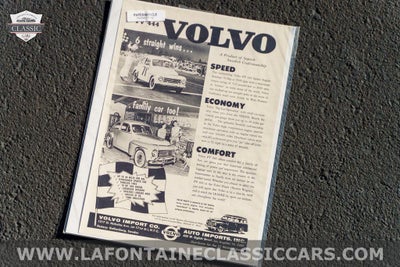 1958 Volvo 2dr Sedan Base