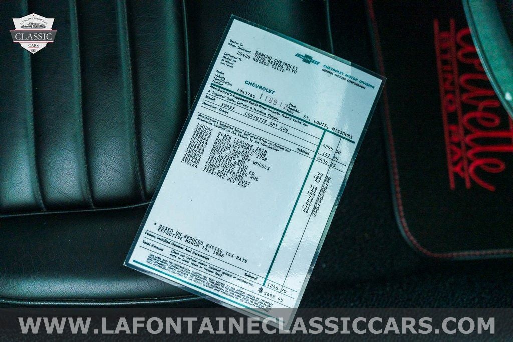 1966 Chevrolet Corvette Base