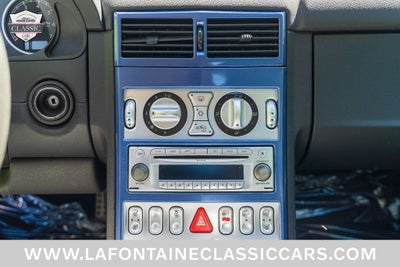 2005 Chrysler Crossfire SRT6
