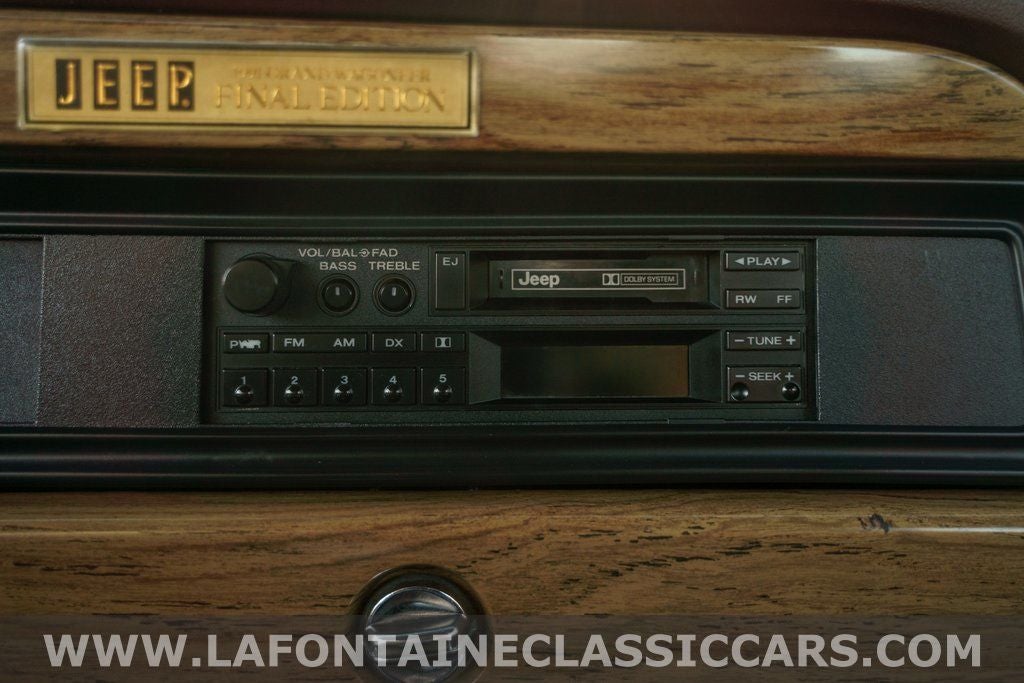 1991 Jeep Grand Wagoneer Base