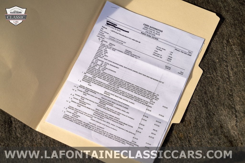 1976 Ford Thunderbird Base