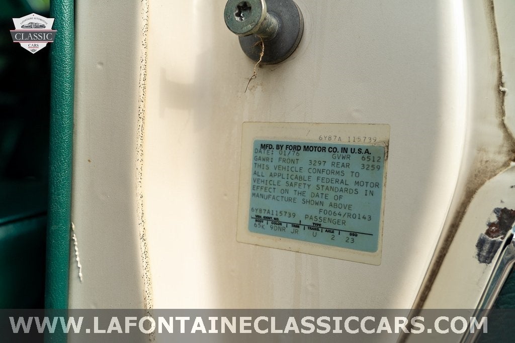 1976 Ford Thunderbird Base