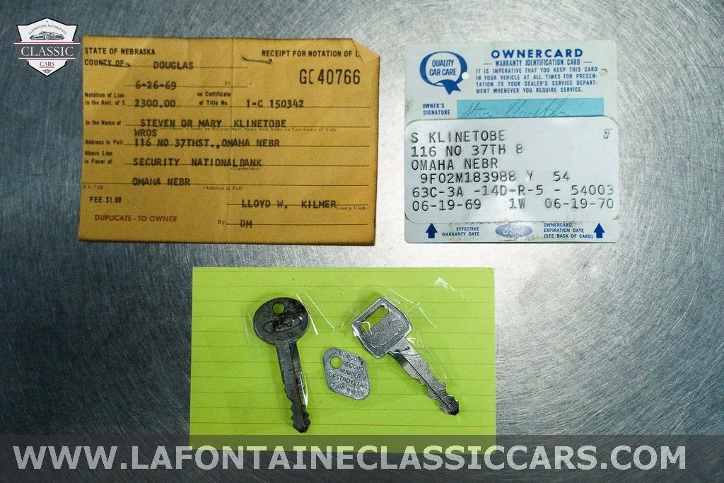 1969 Ford Mustang Mach 1