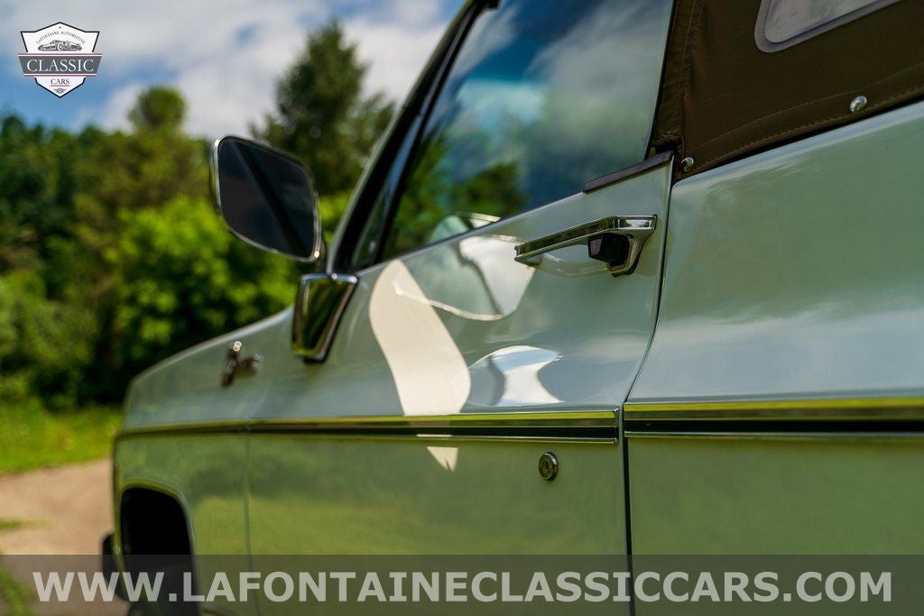 1976 Chevrolet K5 Blazer Cheyenne