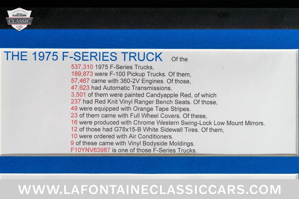 1975 Ford F100 Base