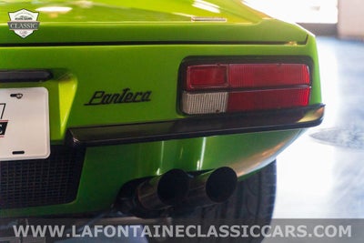 1972 DeTomaso Pantera Base