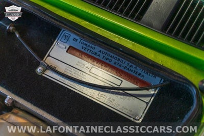1972 DeTomaso Pantera Base