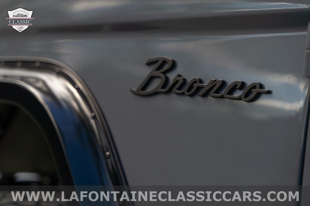 1972 Ford Bronco Trail Edition