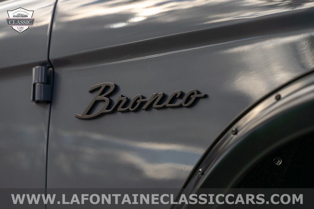 1972 Ford Bronco Trail Edition