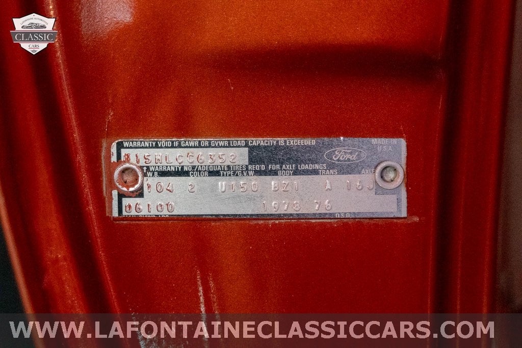 1978 Ford Bronco Base