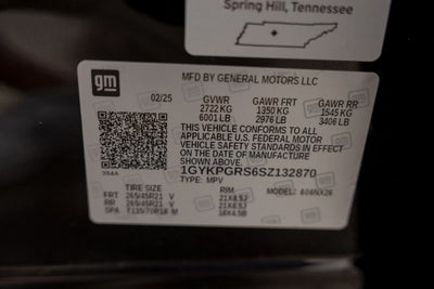 2025 Cadillac XT6 Sport