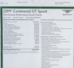 2022 Bentley Continental GT Speed