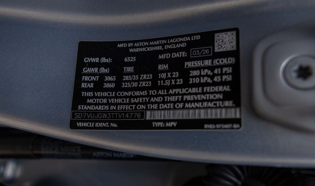 2026 Aston Martin DBX S